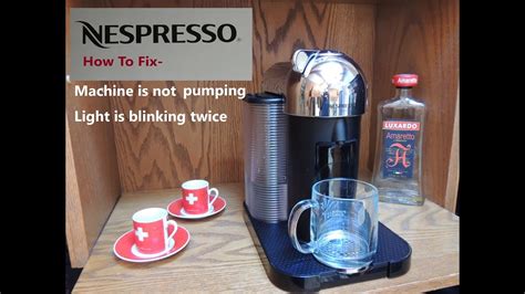 nespresso vertuo not pumping water|Nespresso Machine Won’t Pump Water 